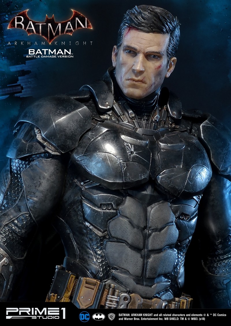 Batman: Arkham Knight - Batman - Bruce Wayne - Museum Masterline Series  (MMDC-01BD) - 1/3 - Battle Damage Version (Prime 1 Studio) photo 11