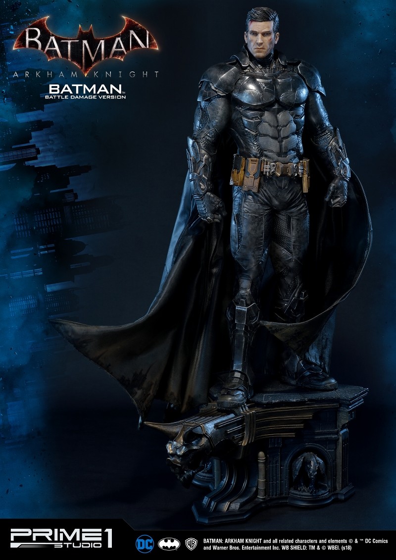 Batman: Arkham Knight - Batman - Bruce Wayne - Museum Masterline Series  (MMDC-01BD) - 1/3 - Battle Damage Version (Prime 1 Studio) photo 13