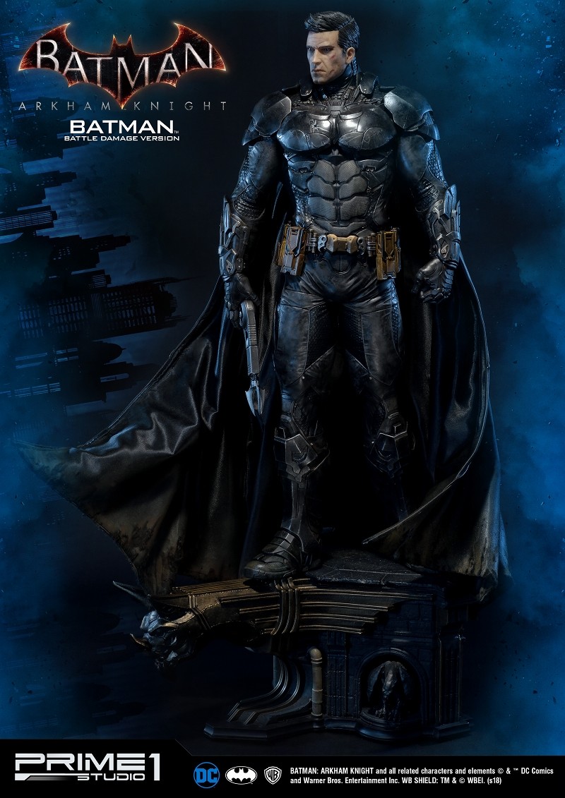 Batman: Arkham Knight - Batman - Bruce Wayne - Museum Masterline Series  (MMDC-01BD) - 1/3 - Battle Damage Version (Prime 1 Studio) photo 14