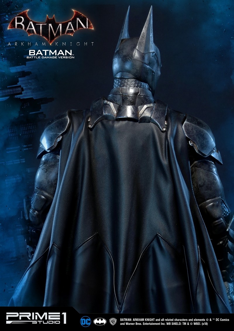 Batman: Arkham Knight - Batman - Bruce Wayne - Museum Masterline Series  (MMDC-01BD) - 1/3 - Battle Damage Version (Prime 1 Studio) photo 15