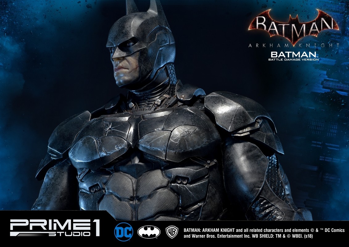 Batman: Arkham Knight - Batman - Bruce Wayne - Museum Masterline Series  (MMDC-01BD) - 1/3 - Battle Damage Version (Prime 1 Studio) photo 17