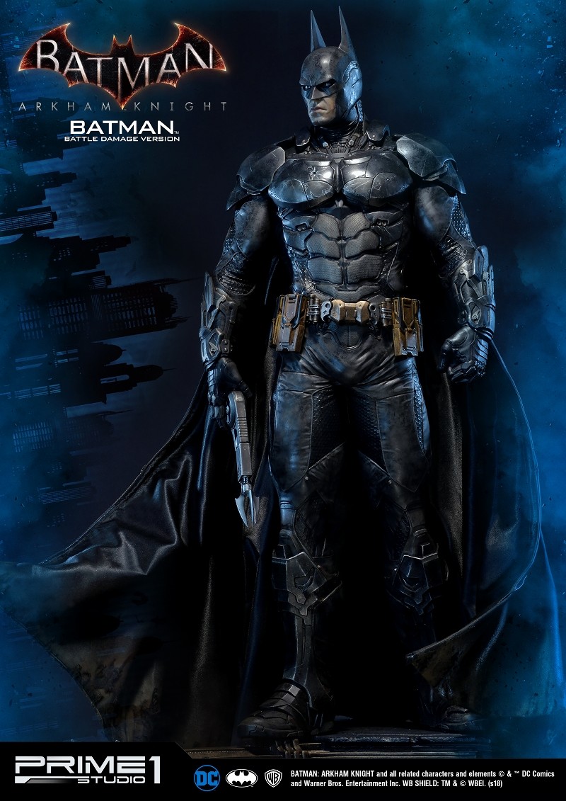 Batman: Arkham Knight - Batman - Bruce Wayne - Museum Masterline Series  (MMDC-01BD) - 1/3 - Battle Damage Version (Prime 1 Studio) photo 18