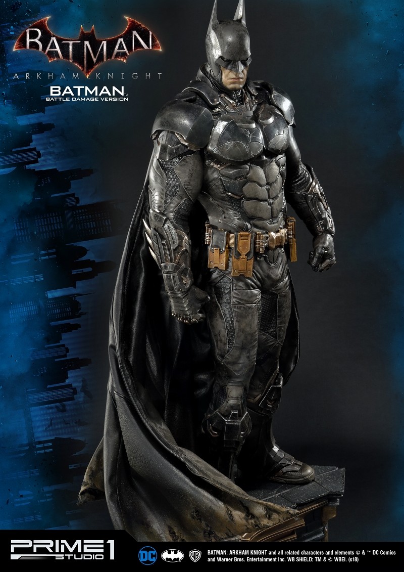 Batman: Arkham Knight - Batman - Bruce Wayne - Museum Masterline Series  (MMDC-01BD) - 1/3 - Battle Damage Version (Prime 1 Studio) photo 19