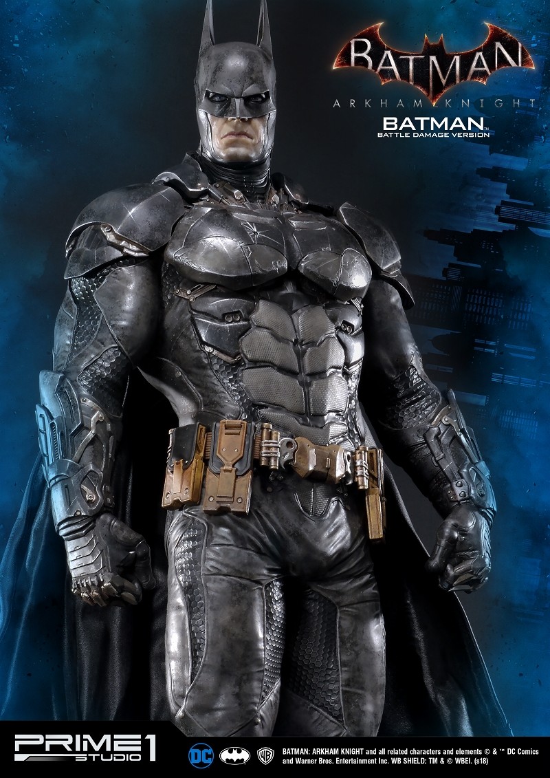 Batman: Arkham Knight - Batman - Bruce Wayne - Museum Masterline Series  (MMDC-01BD) - 1/3 - Battle Damage Version (Prime 1 Studio) photo 20