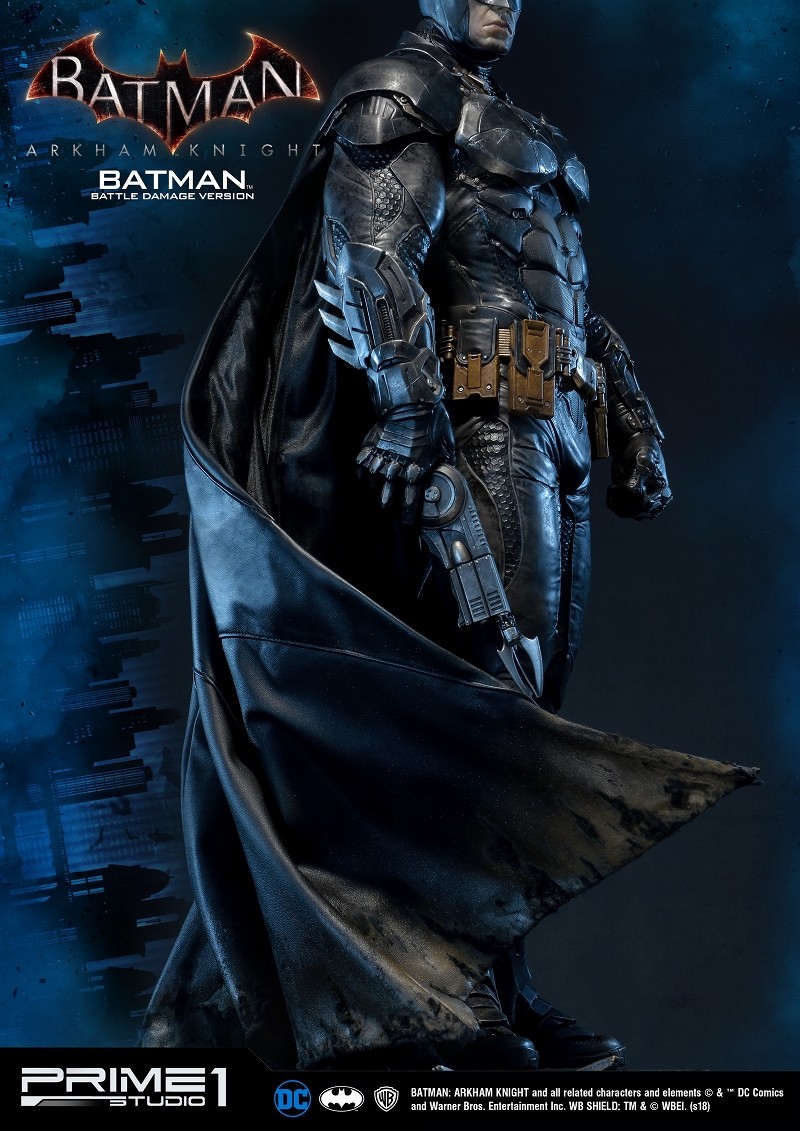 Batman: Arkham Knight - Batman - Bruce Wayne - Museum Masterline Series  (MMDC-01BD) - 1/3 - Battle Damage Version (Prime 1 Studio) photo 22