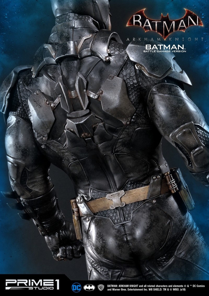 Batman: Arkham Knight - Batman - Bruce Wayne - Museum Masterline Series  (MMDC-01BD) - 1/3 - Battle Damage Version (Prime 1 Studio) photo 24