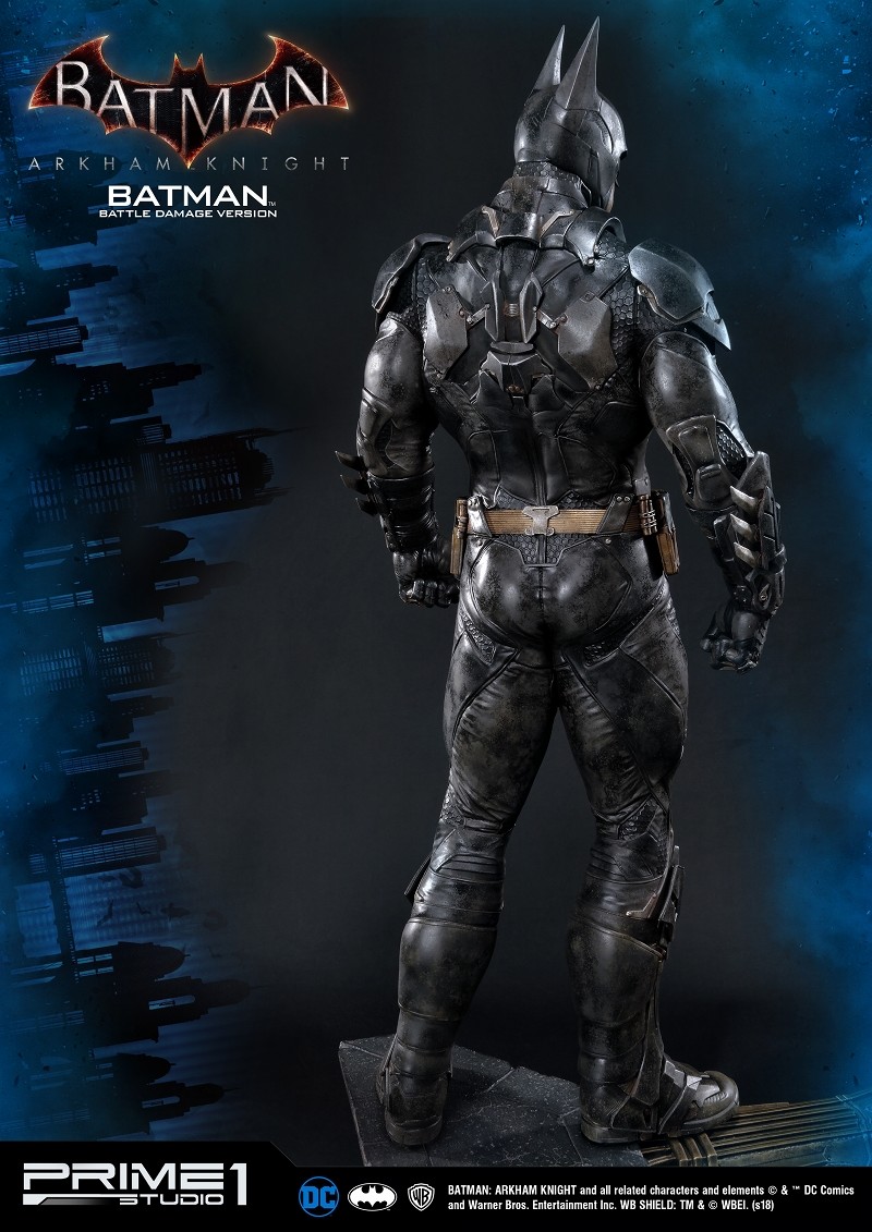 Batman: Arkham Knight - Batman - Bruce Wayne - Museum Masterline Series  (MMDC-01BD) - 1/3 - Battle Damage Version (Prime 1 Studio) photo 25