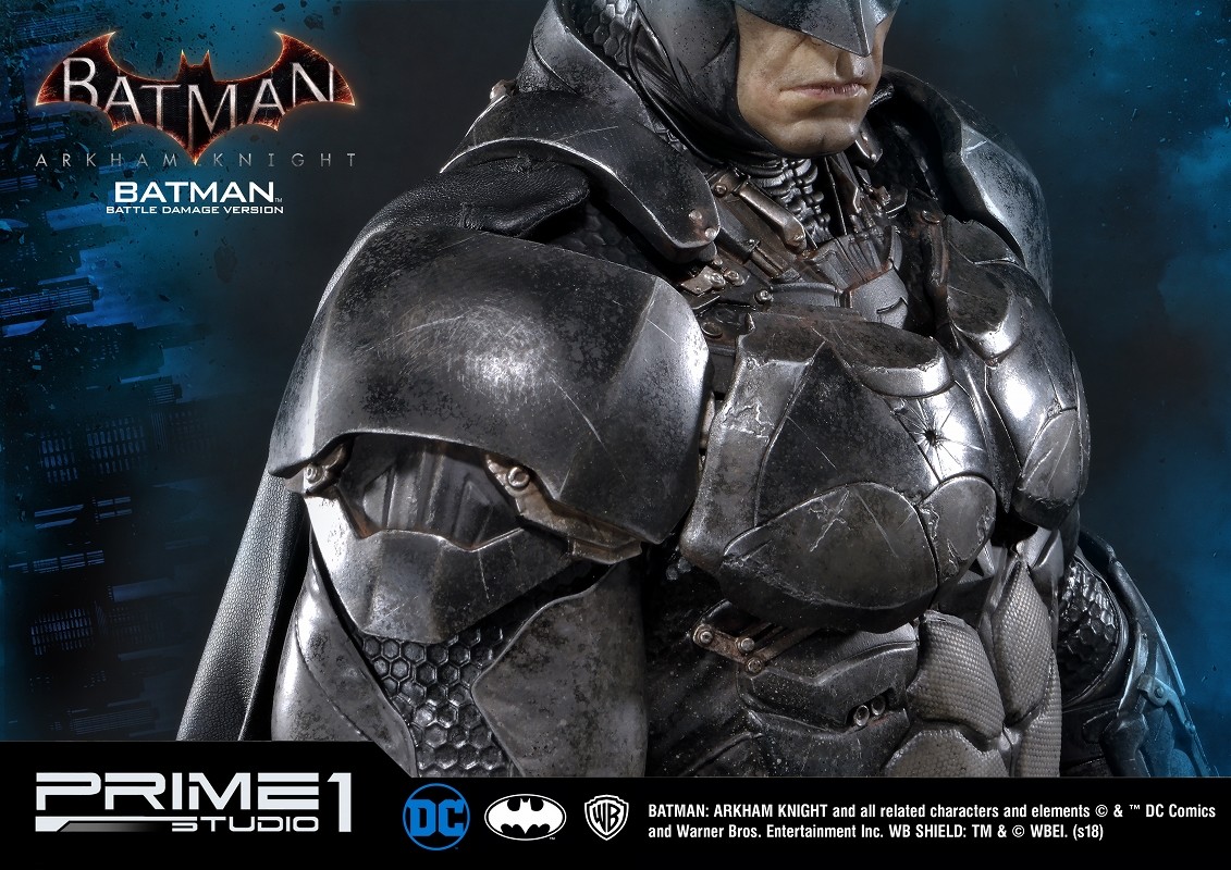 Batman: Arkham Knight - Batman - Bruce Wayne - Museum Masterline Series  (MMDC-01BD) - 1/3 - Battle Damage Version (Prime 1 Studio) photo 29