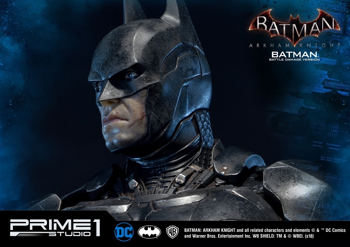 Batman: Arkham Knight - Batman - Bruce Wayne - Museum Masterline Series  (MMDC-01BD) - 1/3 - Battle Damage Version (Prime 1 Studio) photo 30