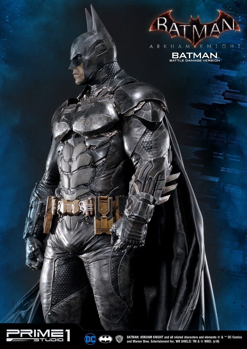 Batman: Arkham Knight - Batman - Bruce Wayne - Museum Masterline Series  (MMDC-01BD) - 1/3 - Battle Damage Version (Prime 1 Studio) photo 31