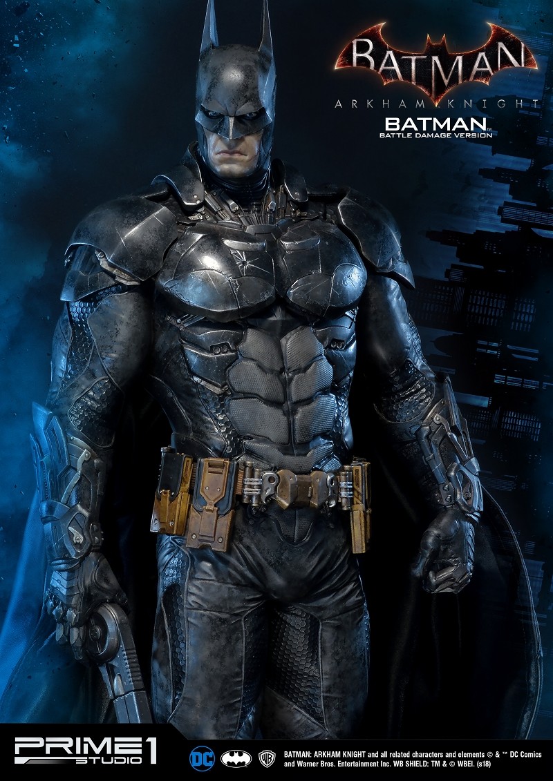 Batman: Arkham Knight - Batman - Bruce Wayne - Museum Masterline Series  (MMDC-01BD) - 1/3 - Battle Damage Version (Prime 1 Studio) photo 33