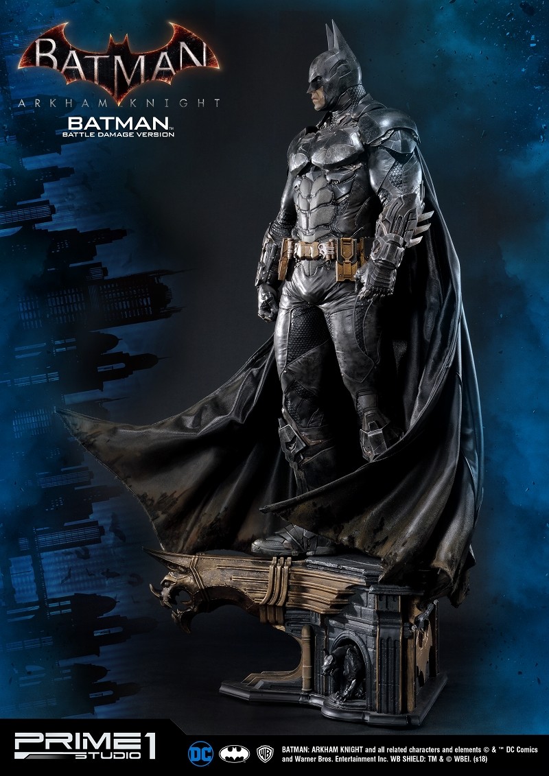 Batman: Arkham Knight - Batman - Bruce Wayne - Museum Masterline Series  (MMDC-01BD) - 1/3 - Battle Damage Version (Prime 1 Studio) photo 34