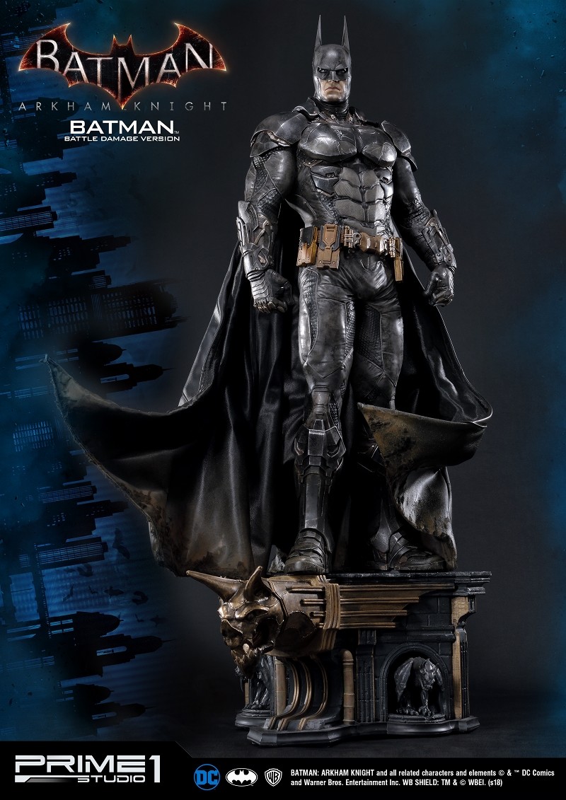 Batman: Arkham Knight - Batman - Bruce Wayne - Museum Masterline Series  (MMDC-01BD) - 1/3 - Battle Damage Version (Prime 1 Studio) photo 35
