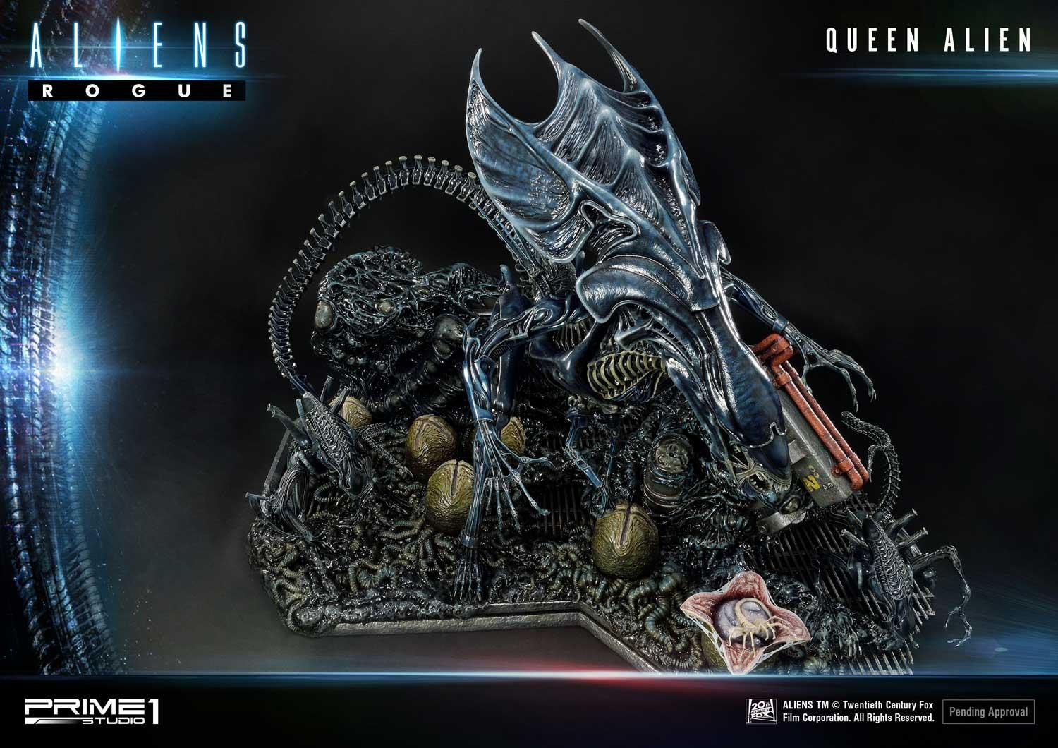 Aliens: Rogue - Alien Queen - Alien Warrior - Diorama - Premium Masterline  (PMDHAL-03) - Battle Diorama (Prime 1 Studio) photo 5
