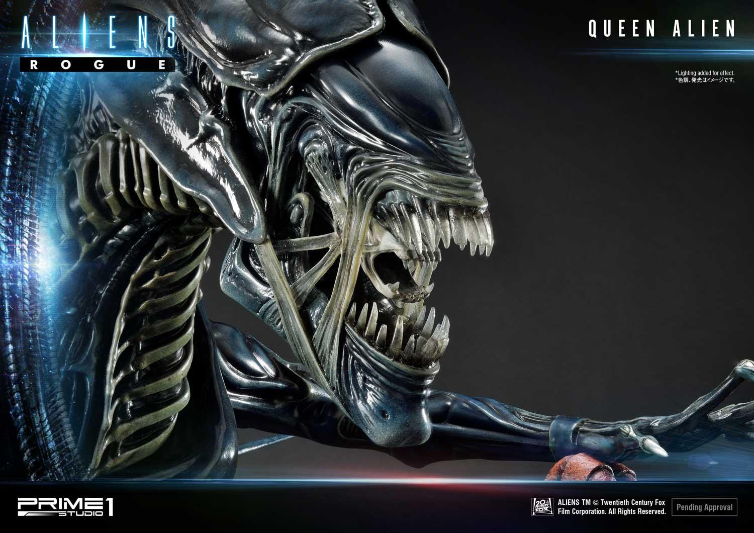 Aliens: Rogue - Alien Queen - Alien Warrior - Diorama - Premium Masterline  (PMDHAL-03) - Battle Diorama (Prime 1 Studio) photo 8