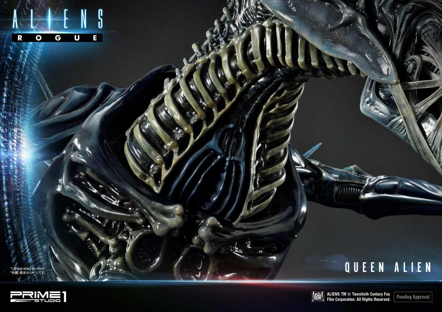 Aliens: Rogue - Alien Queen - Alien Warrior - Diorama - Premium Masterline  (PMDHAL-03) - Battle Diorama (Prime 1 Studio) photo 9