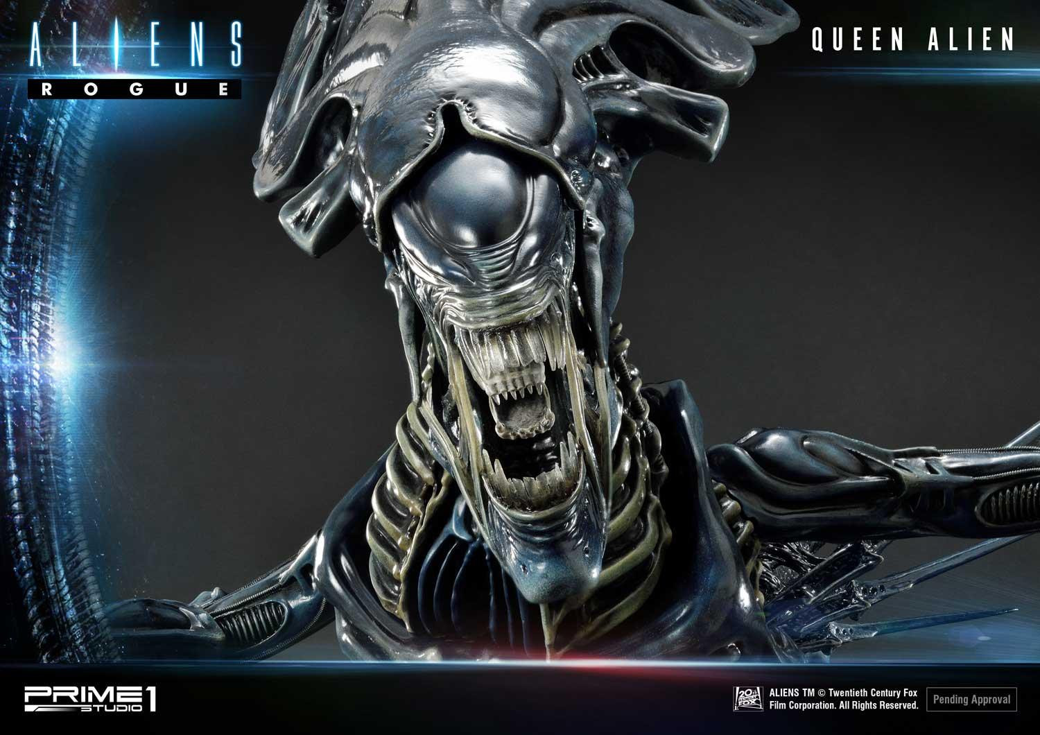 Aliens: Rogue - Alien Queen - Alien Warrior - Diorama - Premium Masterline  (PMDHAL-03) - Battle Diorama (Prime 1 Studio) photo 10