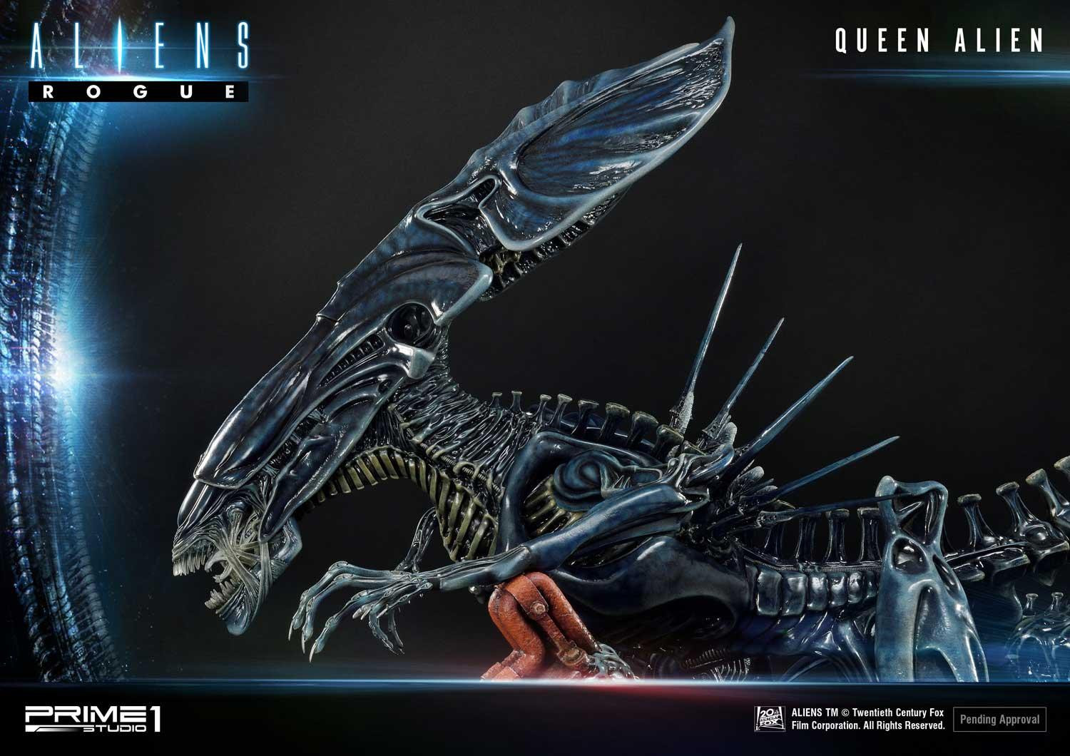 Aliens: Rogue - Alien Queen - Alien Warrior - Diorama - Premium Masterline  (PMDHAL-03) - Battle Diorama (Prime 1 Studio) photo 15