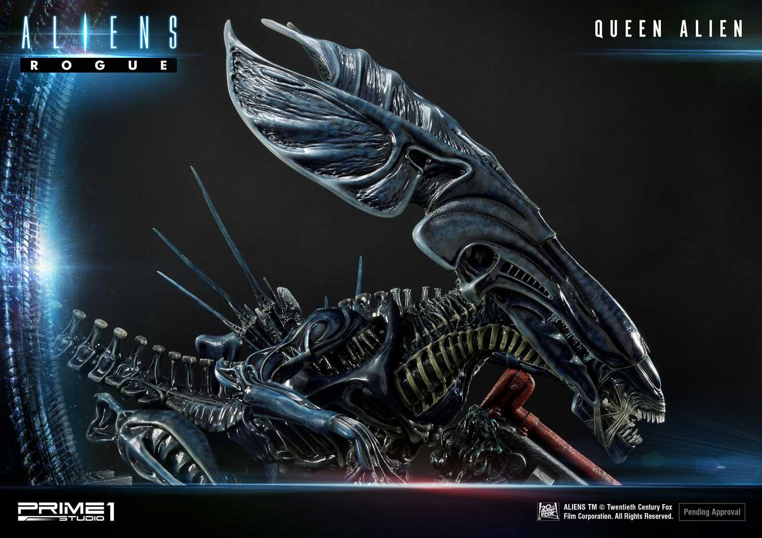 Aliens: Rogue - Alien Queen - Alien Warrior - Diorama - Premium Masterline  (PMDHAL-03) - Battle Diorama (Prime 1 Studio) photo 16