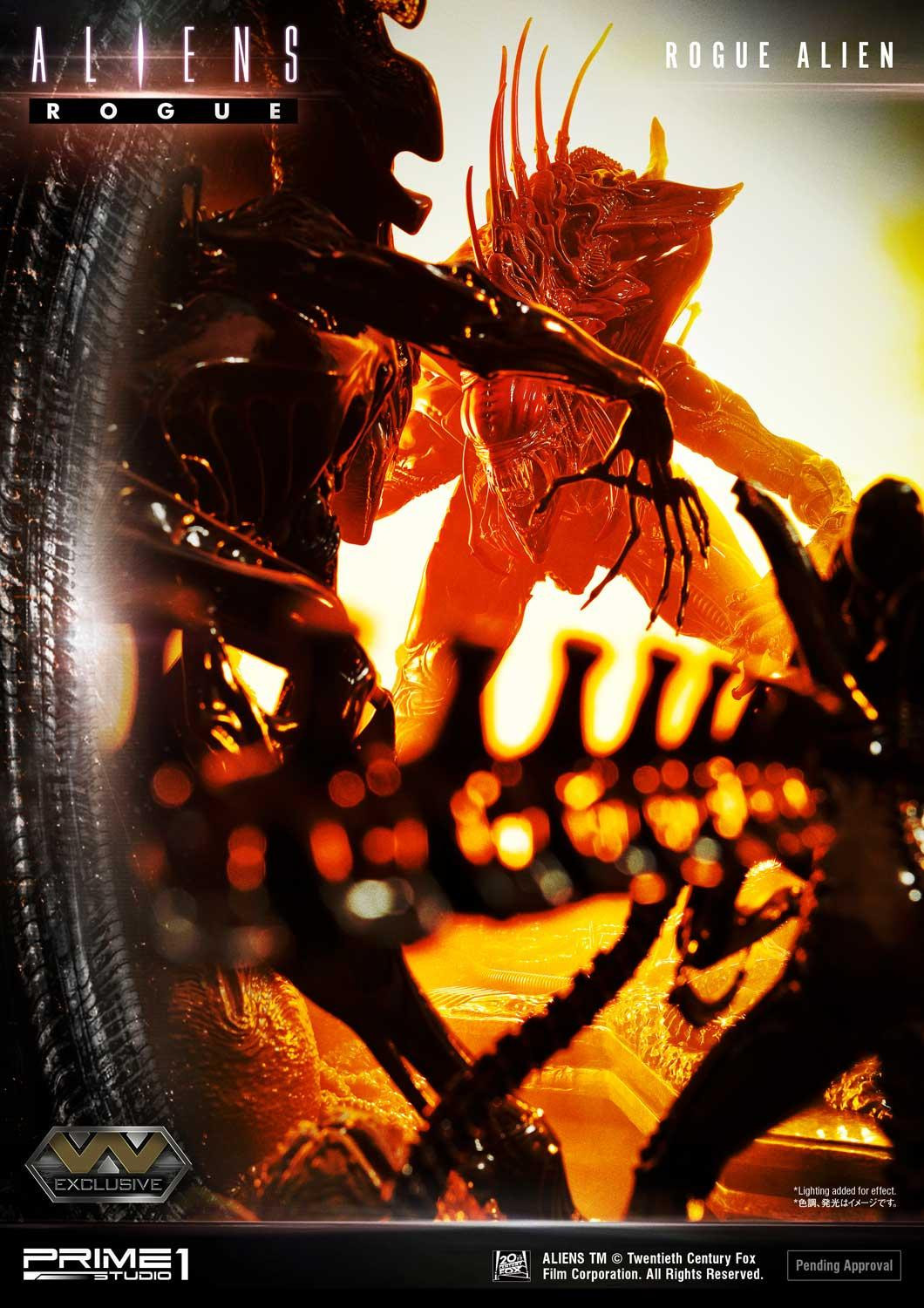 Aliens: Rogue - Alien Queen - Alien Warrior - Diorama - Premium Masterline  (PMDHAL-03) - Battle Diorama (Prime 1 Studio) photo 31