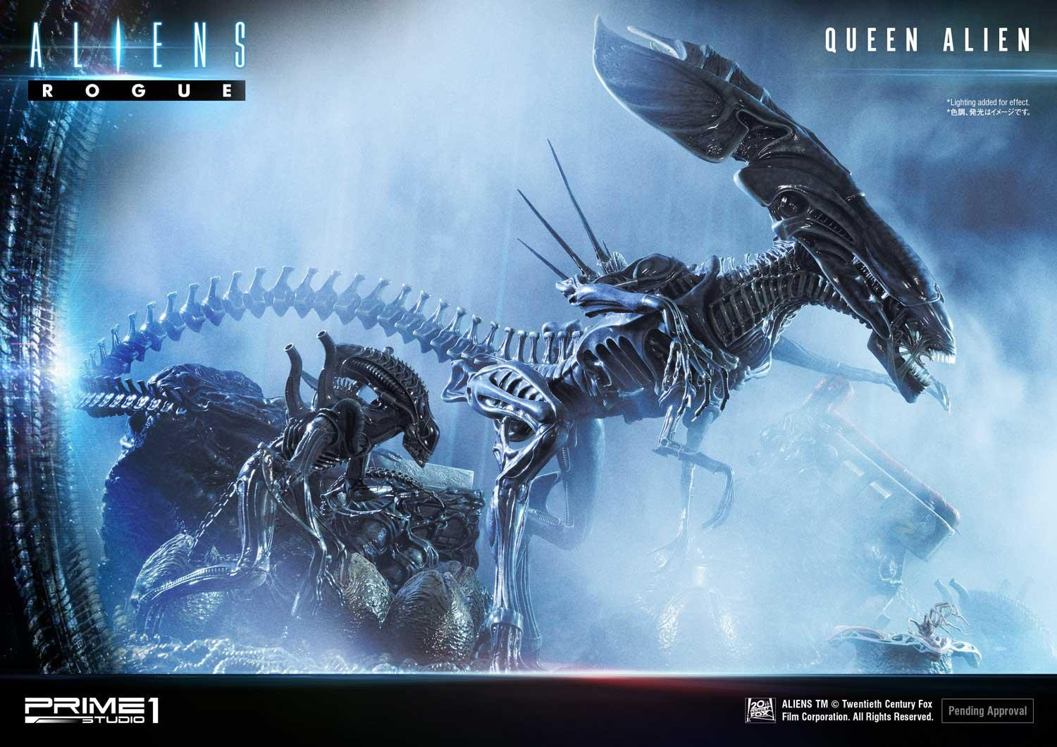 Aliens: Rogue - Alien Queen - Alien Warrior - Diorama - Premium Masterline  (PMDHAL-03) - Battle Diorama (Prime 1 Studio) photo 43