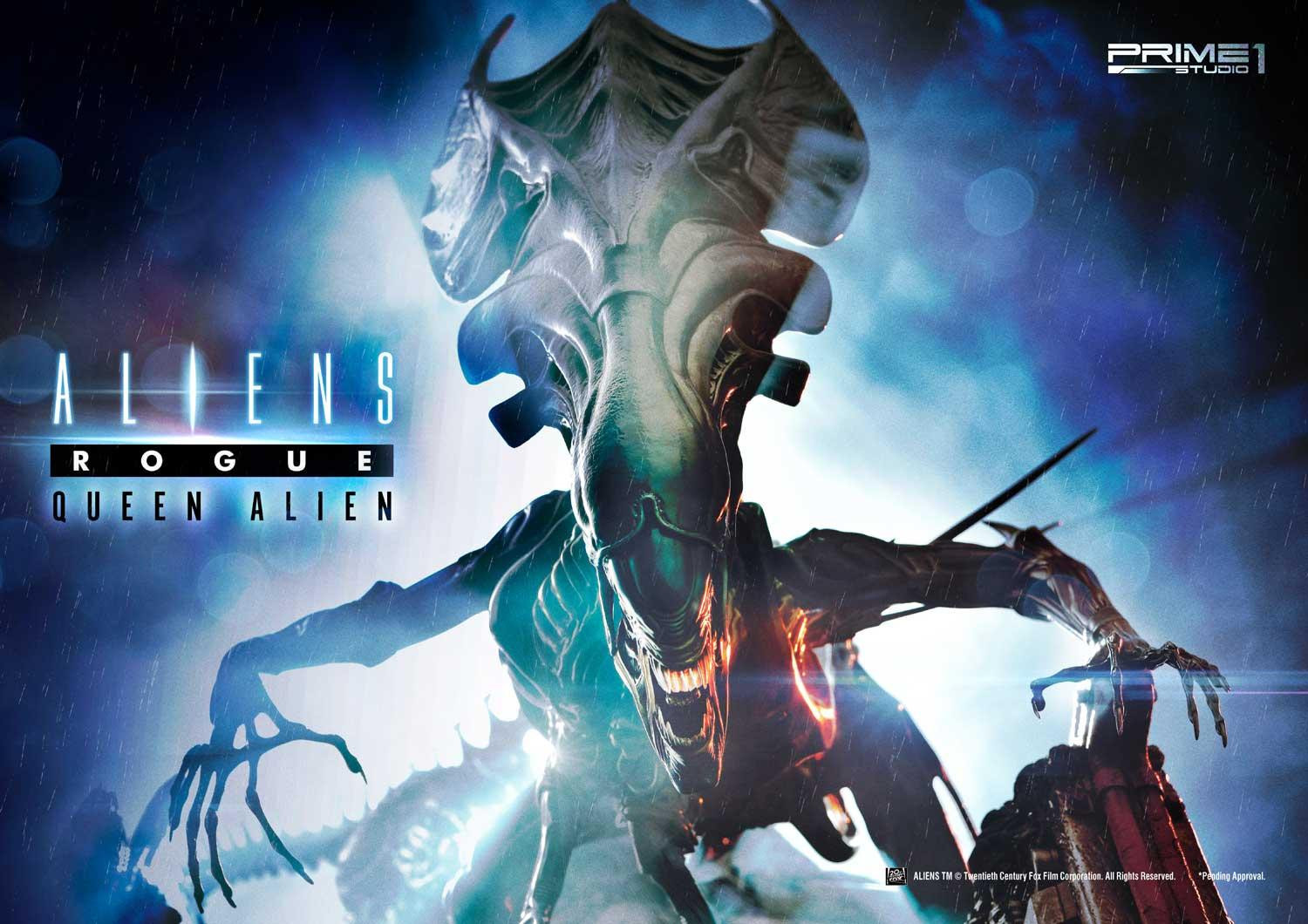 Aliens: Rogue - Alien Queen - Alien Warrior - Diorama - Premium Masterline  (PMDHAL-03) - Battle Diorama (Prime 1 Studio) photo 44