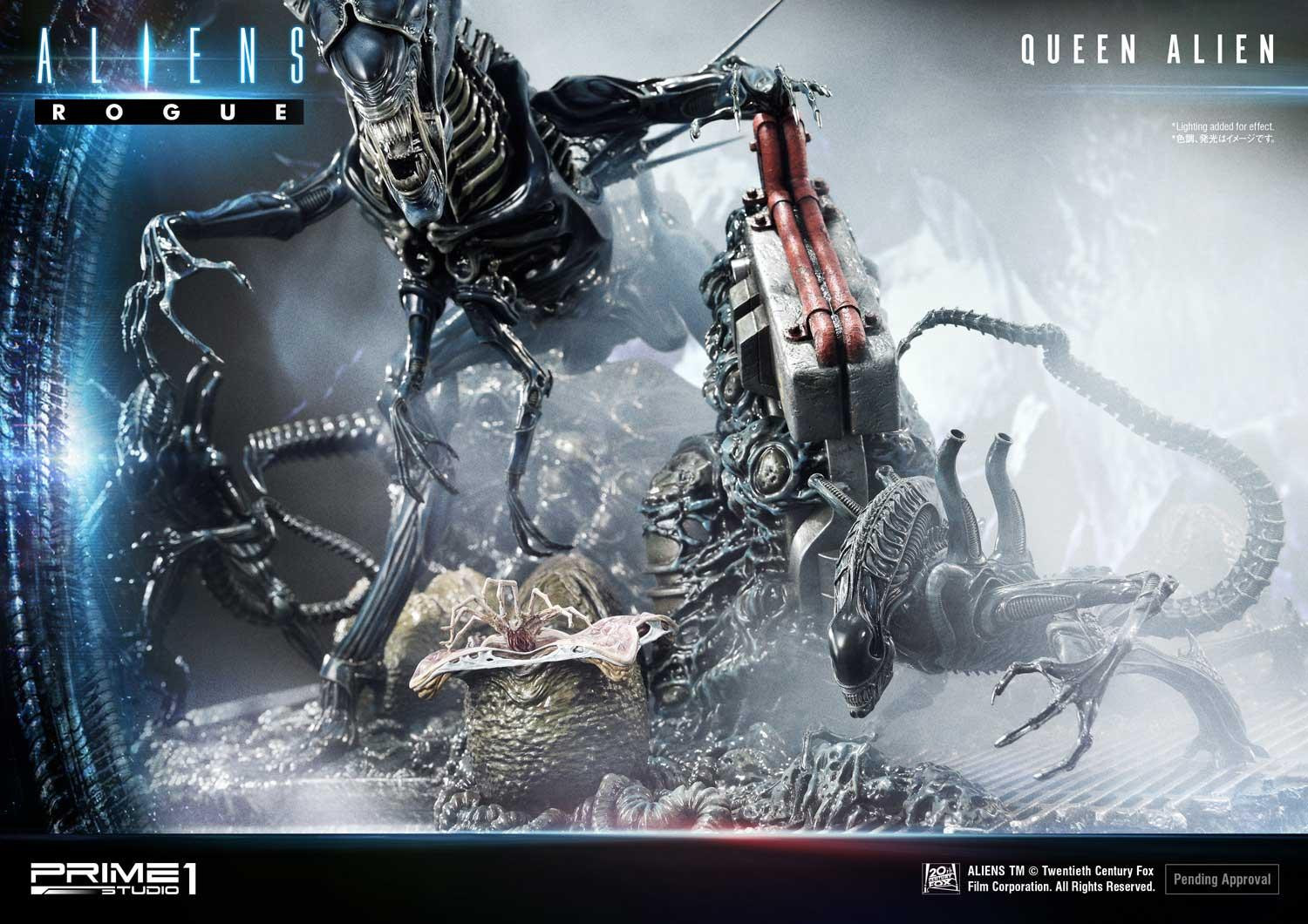 Aliens: Rogue - Alien Queen - Alien Warrior - Diorama - Premium Masterline  (PMDHAL-03) - Battle Diorama (Prime 1 Studio) photo 54