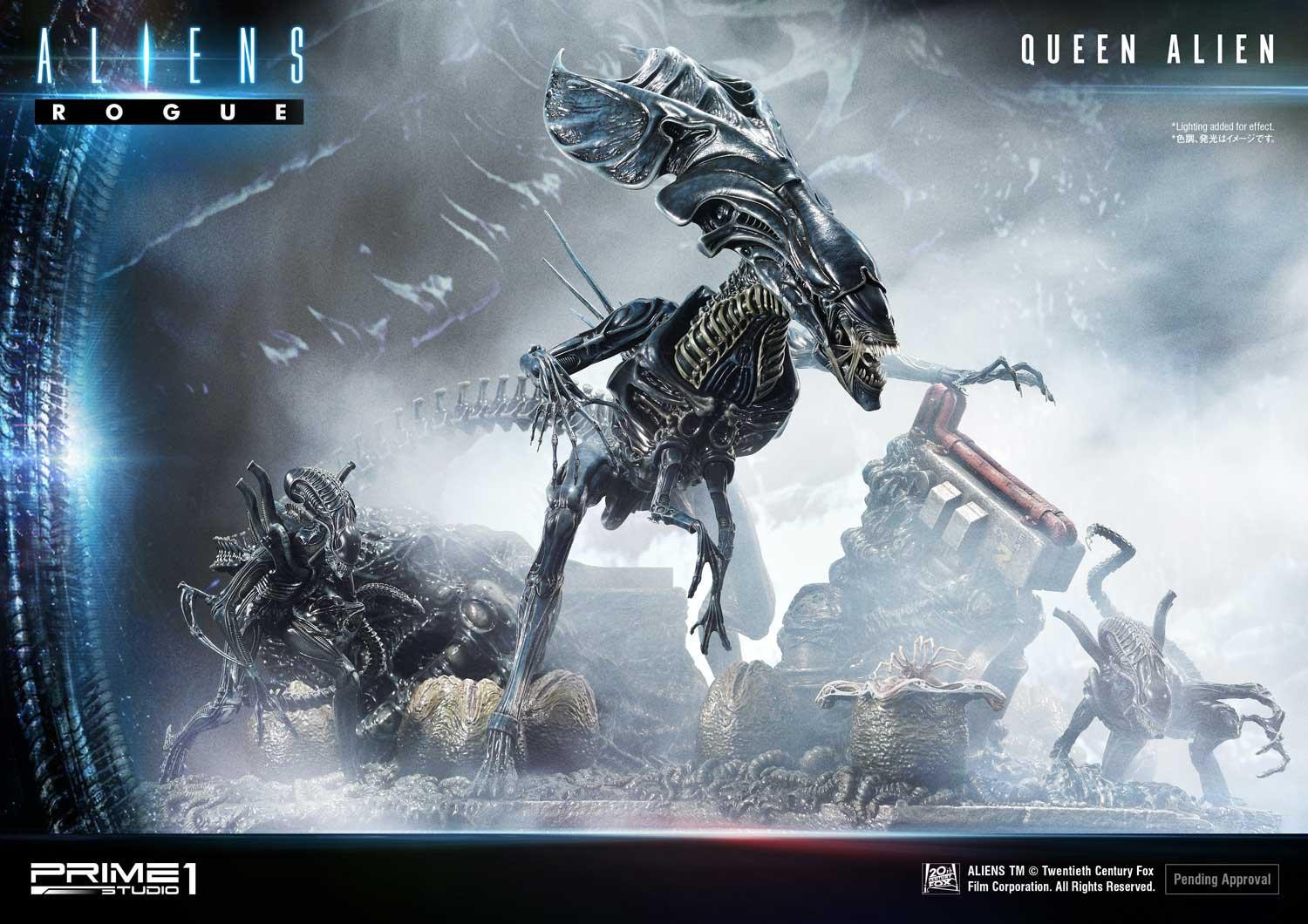 Aliens: Rogue - Alien Queen - Alien Warrior - Diorama - Premium Masterline  (PMDHAL-03) - Battle Diorama (Prime 1 Studio) photo 55