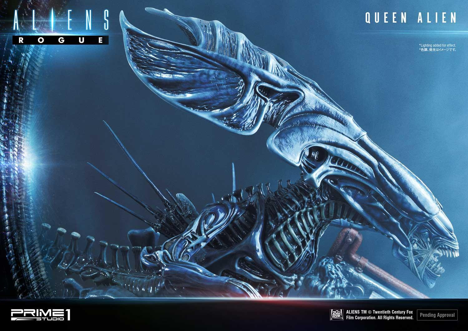 Aliens: Rogue - Alien Queen - Alien Warrior - Diorama - Premium Masterline  (PMDHAL-03) - Battle Diorama (Prime 1 Studio) photo 56