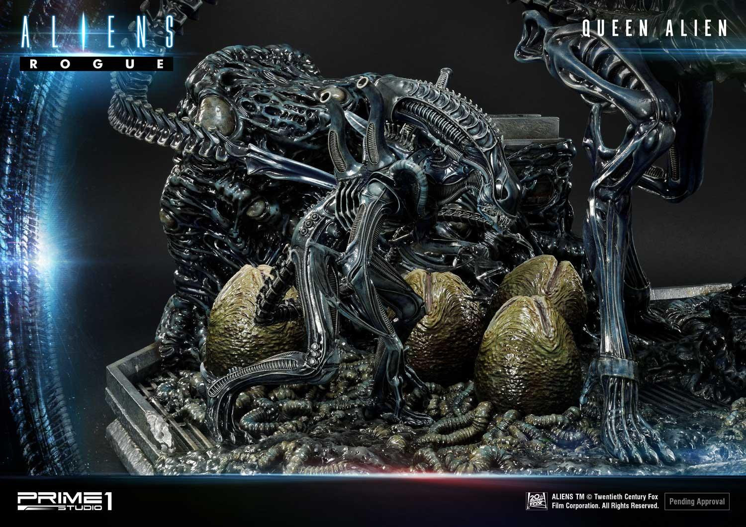 Aliens: Rogue - Alien Queen - Alien Warrior - Diorama - Premium Masterline  (PMDHAL-03) - Battle Diorama (Prime 1 Studio) photo 57