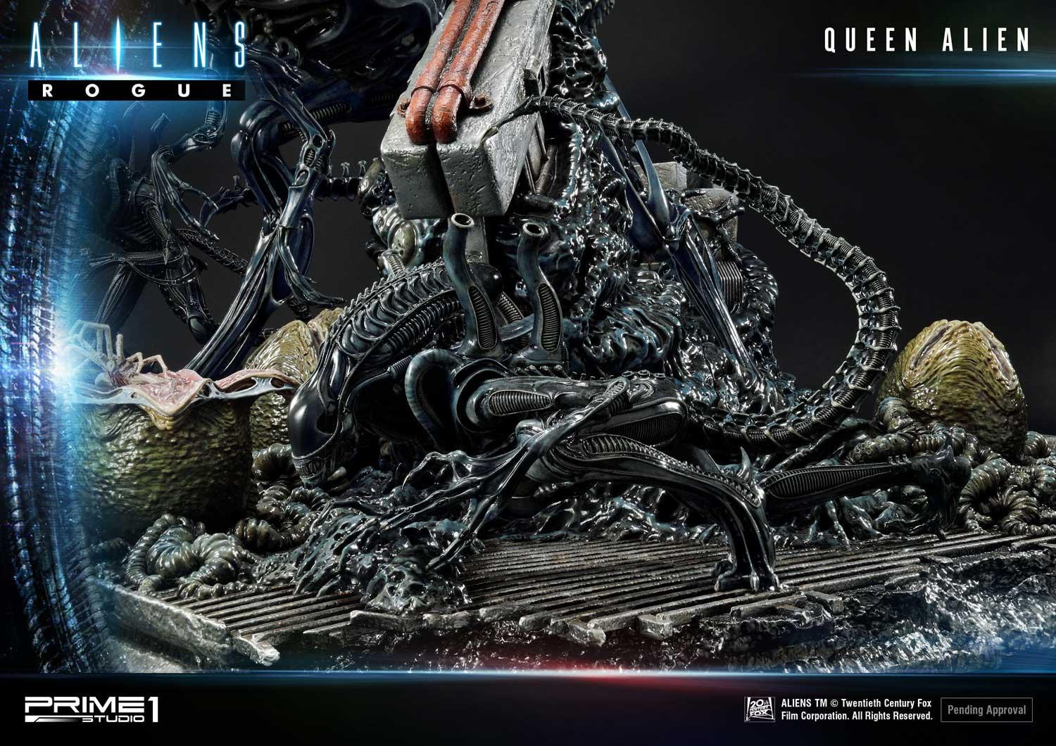 Aliens: Rogue - Alien Queen - Alien Warrior - Diorama - Premium Masterline  (PMDHAL-03) - Battle Diorama (Prime 1 Studio) photo 58