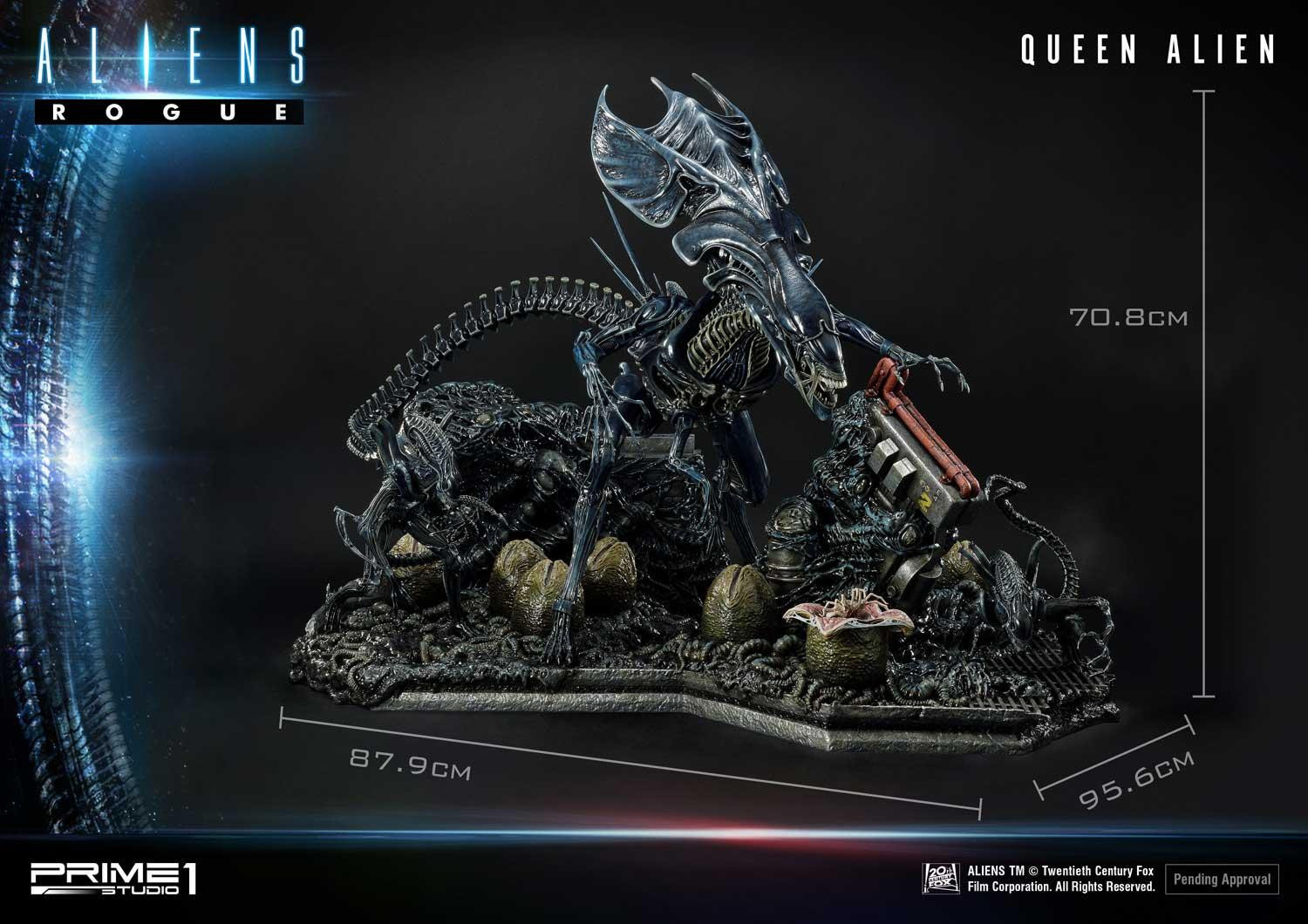 Aliens: Rogue - Alien Queen - Alien Warrior - Diorama - Premium Masterline  (PMDHAL-03) - Battle Diorama (Prime 1 Studio) photo 59