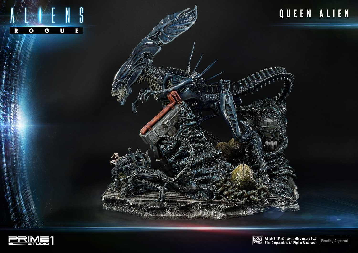 Aliens: Rogue - Alien Queen - Alien Warrior - Diorama - Premium Masterline  (PMDHAL-03) - Battle Diorama (Prime 1 Studio) photo 60