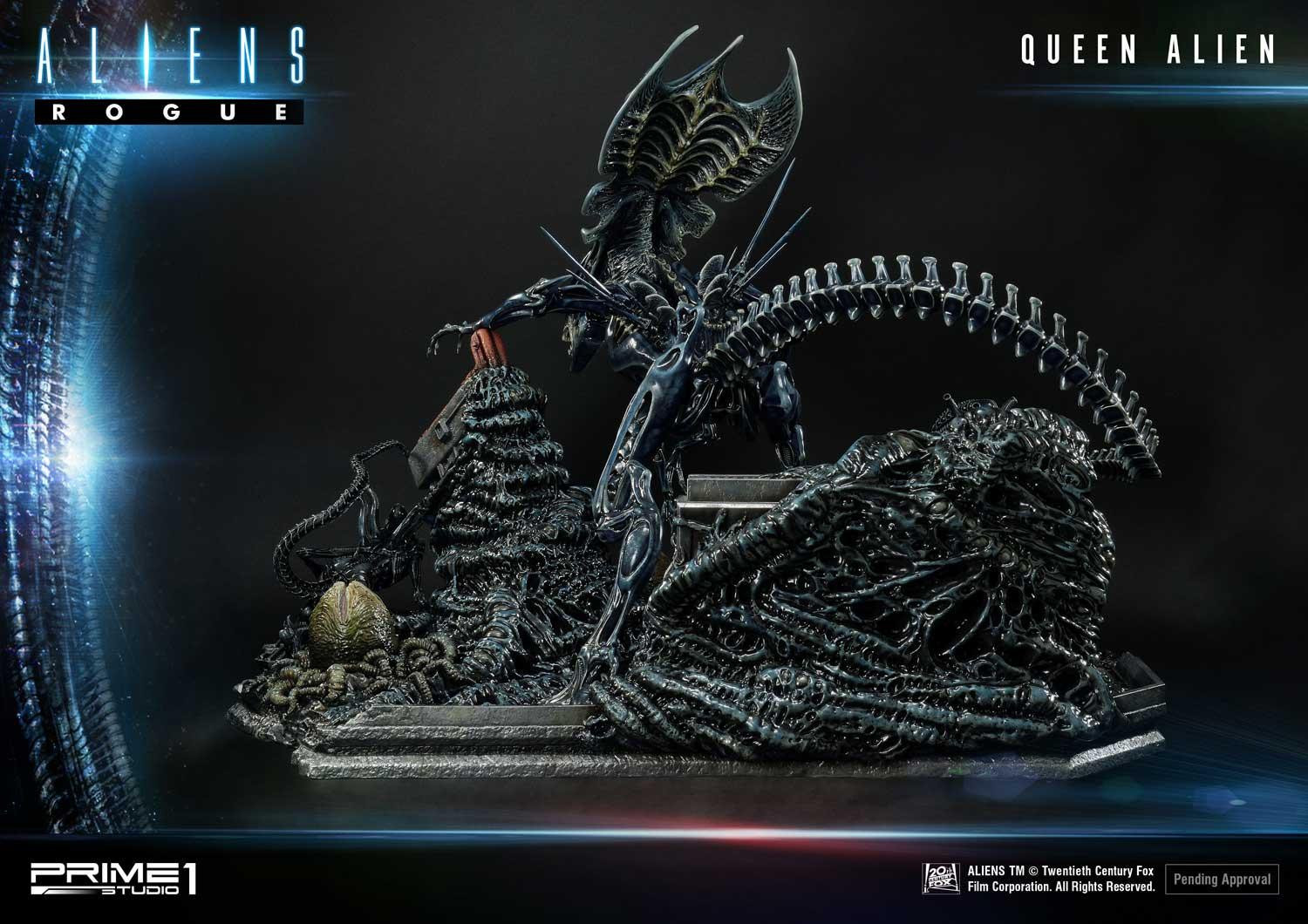 Aliens: Rogue - Alien Queen - Alien Warrior - Diorama - Premium Masterline  (PMDHAL-03) - Battle Diorama (Prime 1 Studio) photo 61