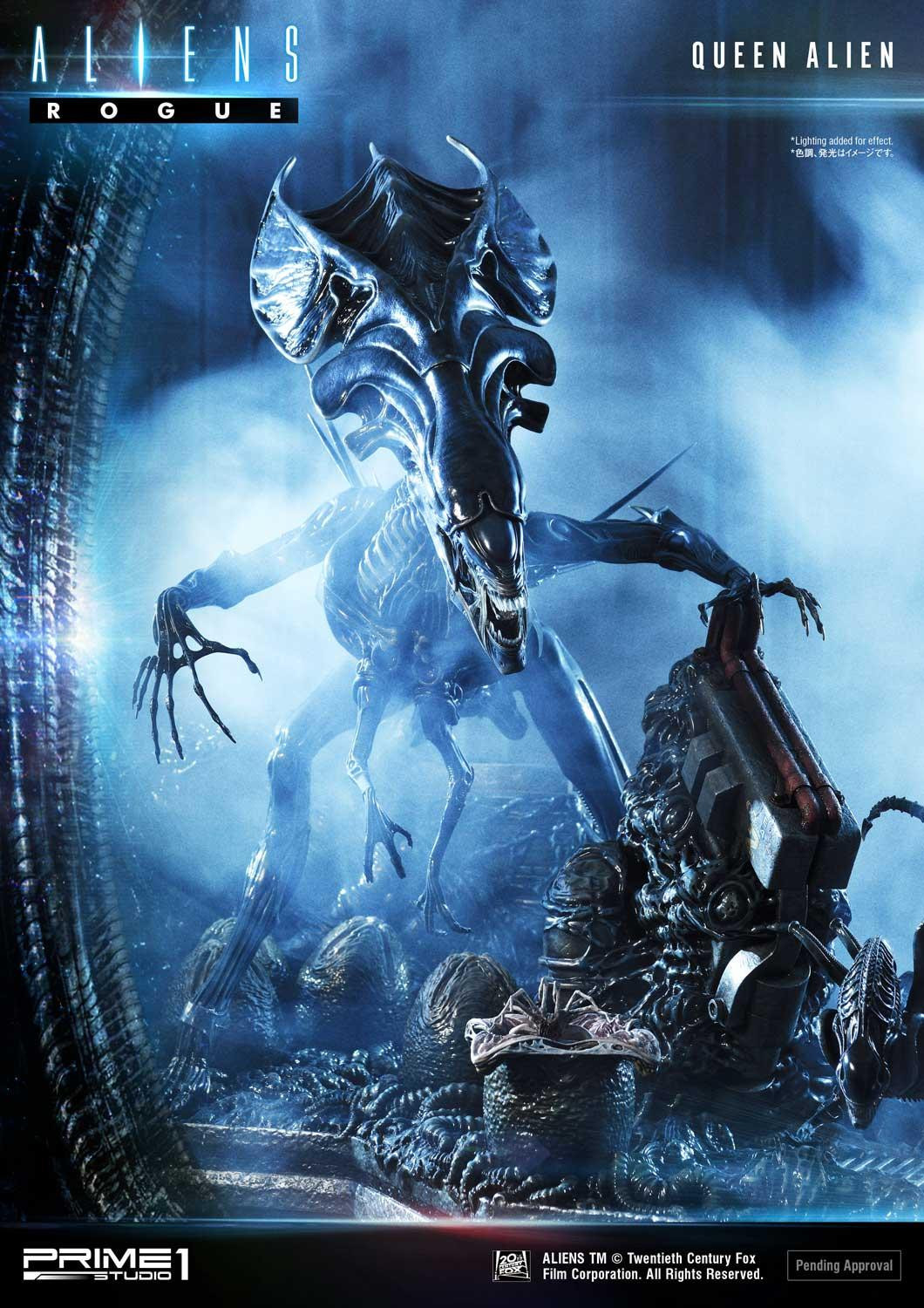 Aliens: Rogue - Alien Queen - Alien Warrior - Diorama - Premium Masterline  (PMDHAL-03) - Battle Diorama (Prime 1 Studio) photo 62