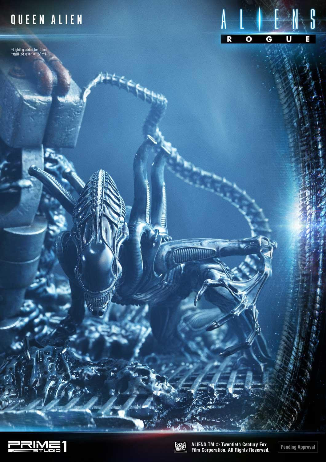 Aliens: Rogue - Alien Queen - Alien Warrior - Diorama - Premium Masterline  (PMDHAL-03) - Battle Diorama (Prime 1 Studio) photo 64