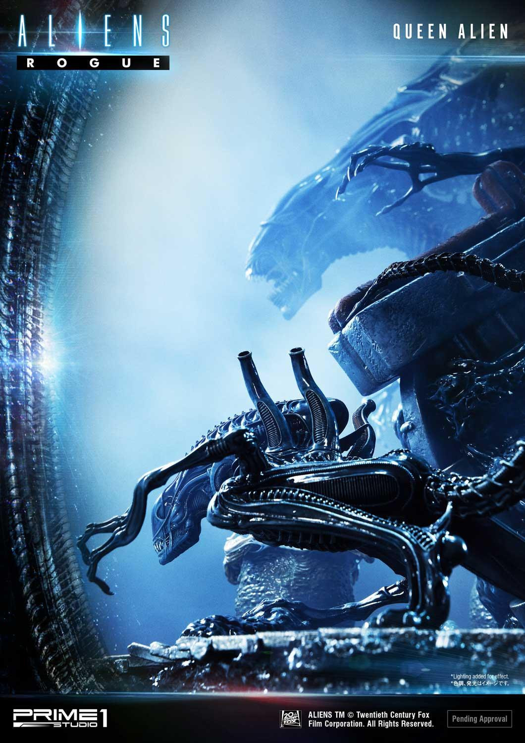 Aliens: Rogue - Alien Queen - Alien Warrior - Diorama - Premium Masterline  (PMDHAL-03) - Battle Diorama (Prime 1 Studio) photo 67