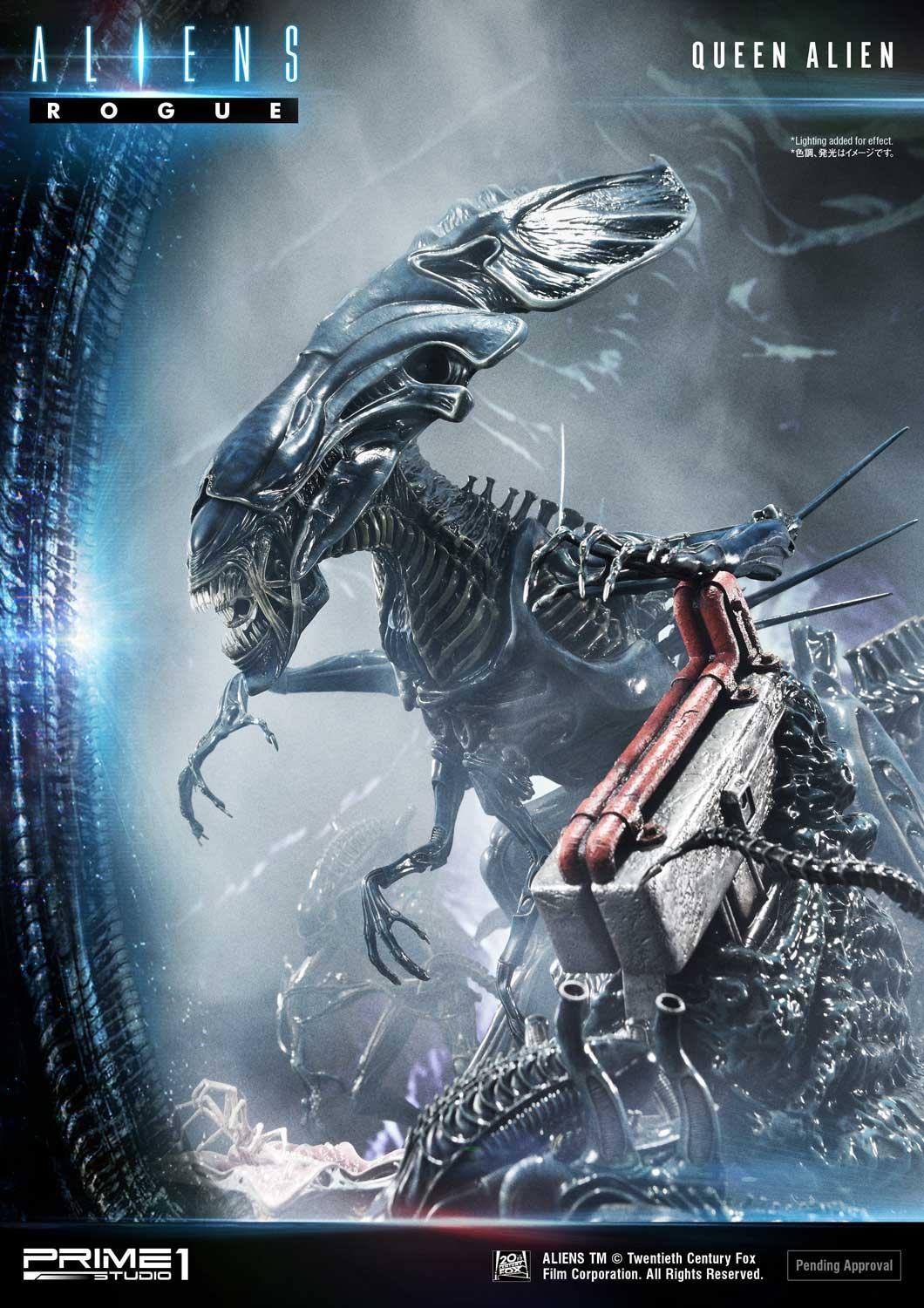 Aliens: Rogue - Alien Queen - Alien Warrior - Diorama - Premium Masterline  (PMDHAL-03) - Battle Diorama (Prime 1 Studio) photo 70