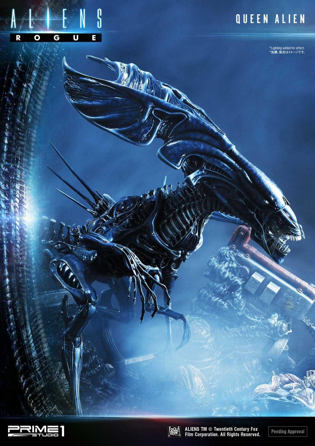 Aliens: Rogue - Alien Queen - Alien Warrior - Diorama - Premium Masterline  (PMDHAL-03) - Battle Diorama (Prime 1 Studio) photo 71