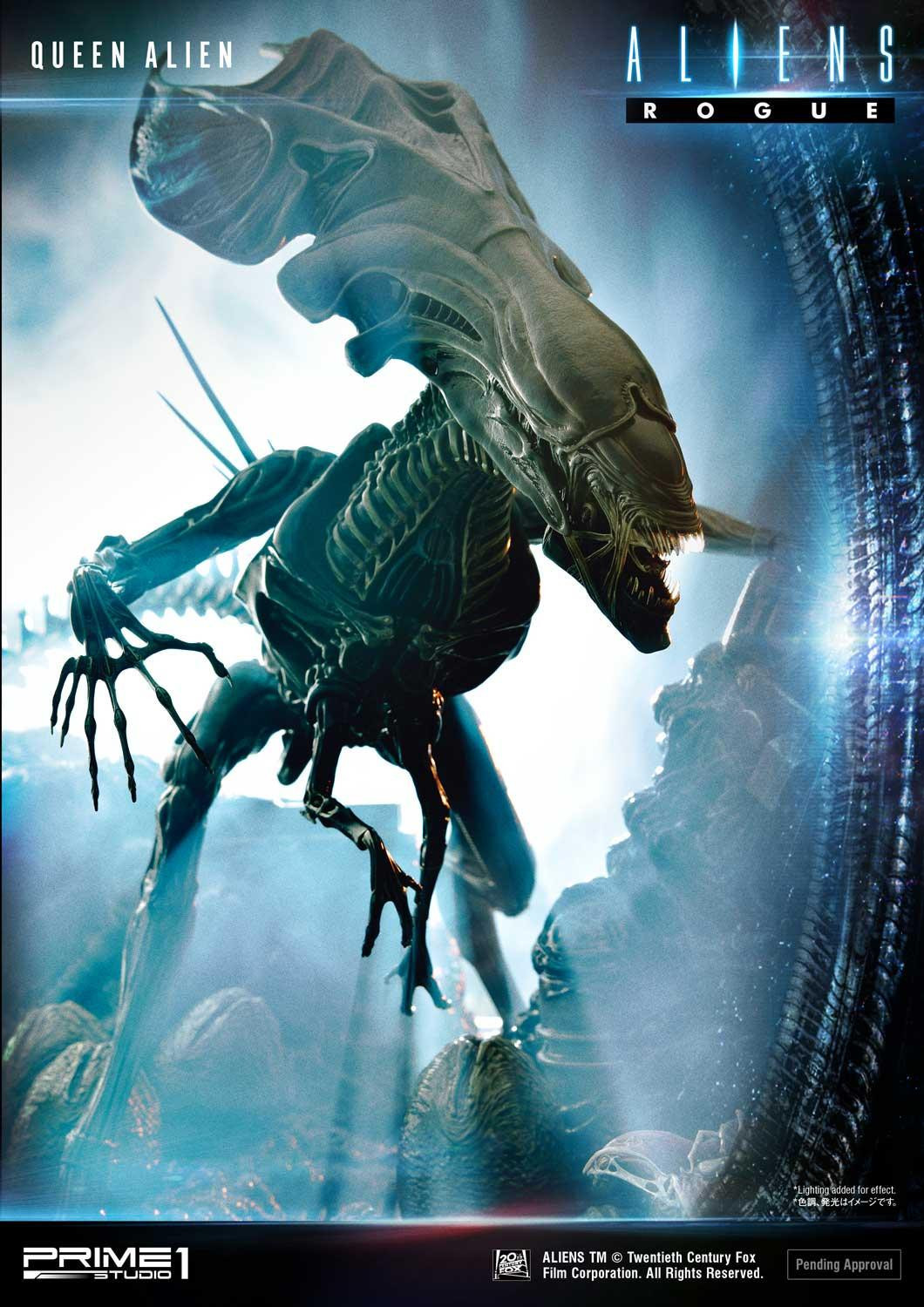 Aliens: Rogue - Alien Queen - Alien Warrior - Diorama - Premium Masterline  (PMDHAL-03) - Battle Diorama (Prime 1 Studio) photo 73