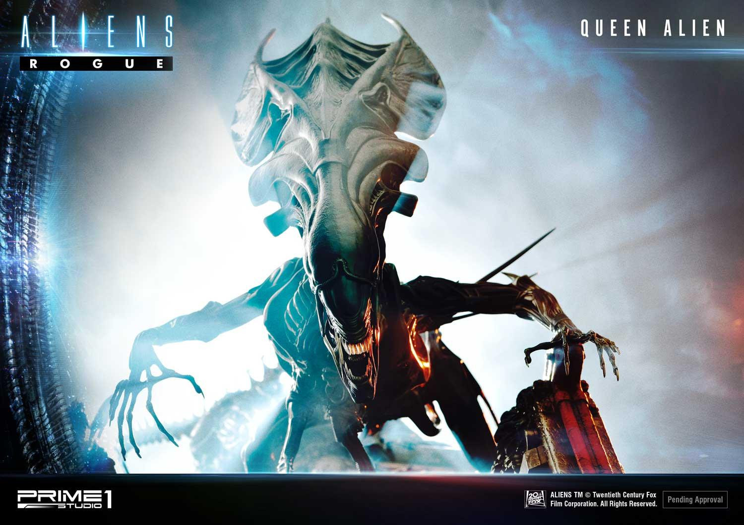 Aliens: Rogue - Alien Queen - Alien Warrior - Diorama - Premium Masterline  (PMDHAL-03) - Battle Diorama (Prime 1 Studio) photo 75