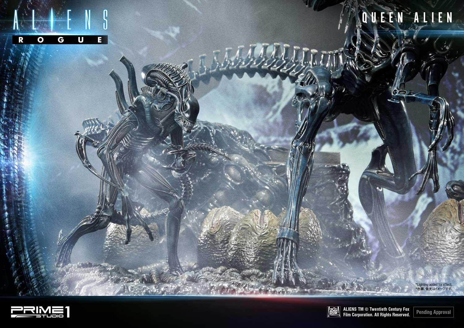 Aliens: Rogue - Alien Queen - Alien Warrior - Diorama - Premium Masterline  (PMDHAL-03) - Battle Diorama (Prime 1 Studio) photo 78