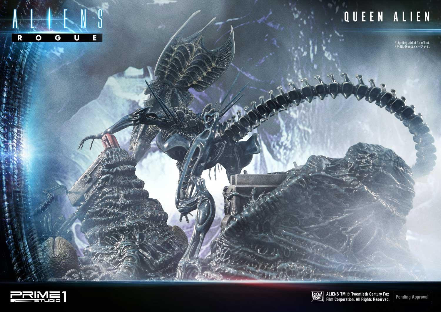 Aliens: Rogue - Alien Queen - Alien Warrior - Diorama - Premium Masterline  (PMDHAL-03) - Battle Diorama (Prime 1 Studio) photo 79
