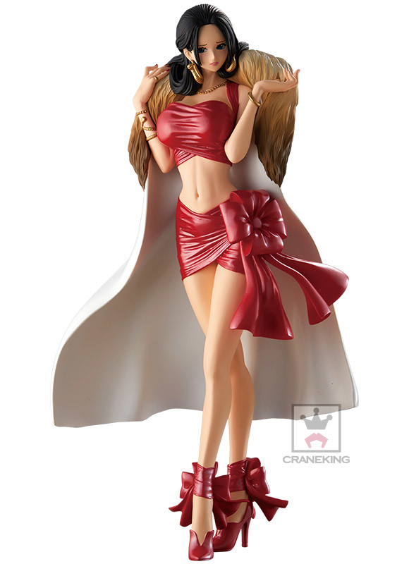 One Piece - Boa Hancock - Glitter & Glamours - Christmas Style, Red (Banpresto) photo 2