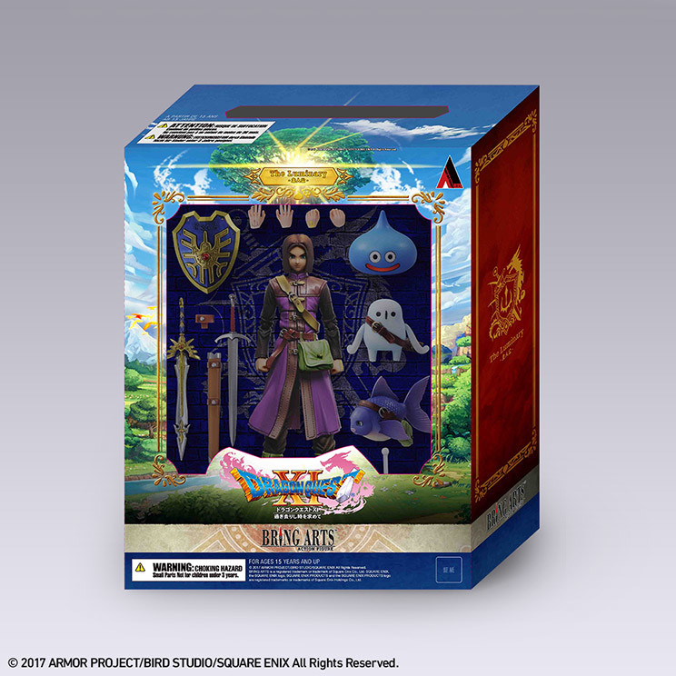 Dragon Quest XI Sugisarishi Toki wo Motomete - Kurucchi - Shujinkou - Slime - Bring Arts (Square Enix) photo 3