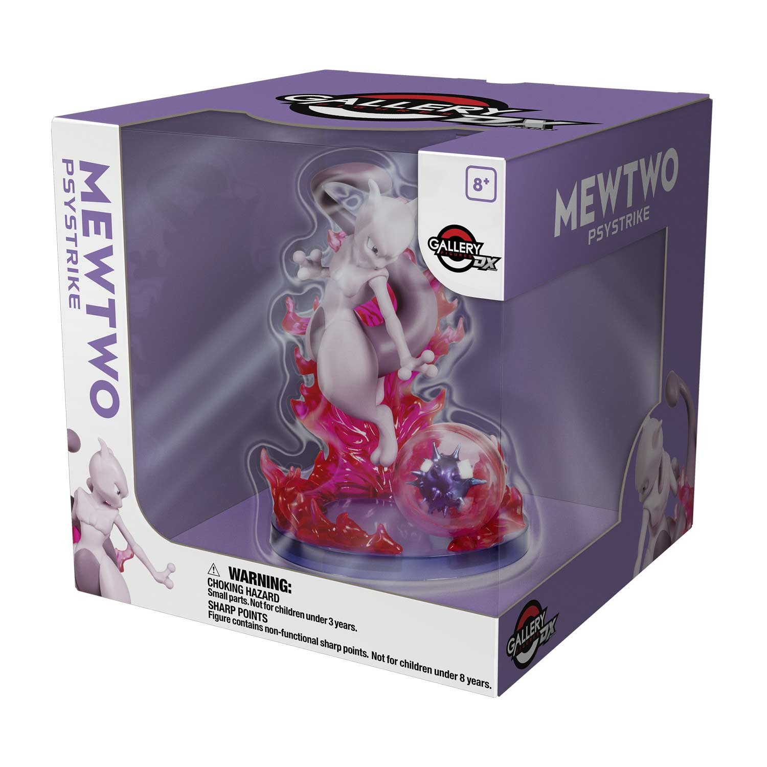 Pocket Monsters - Mewtwo - Pokémon Gallery Figures - Pokémon Gallery Figures DX - Psystrike (PokémonCenter.com, The Pokémon Company International) photo 3