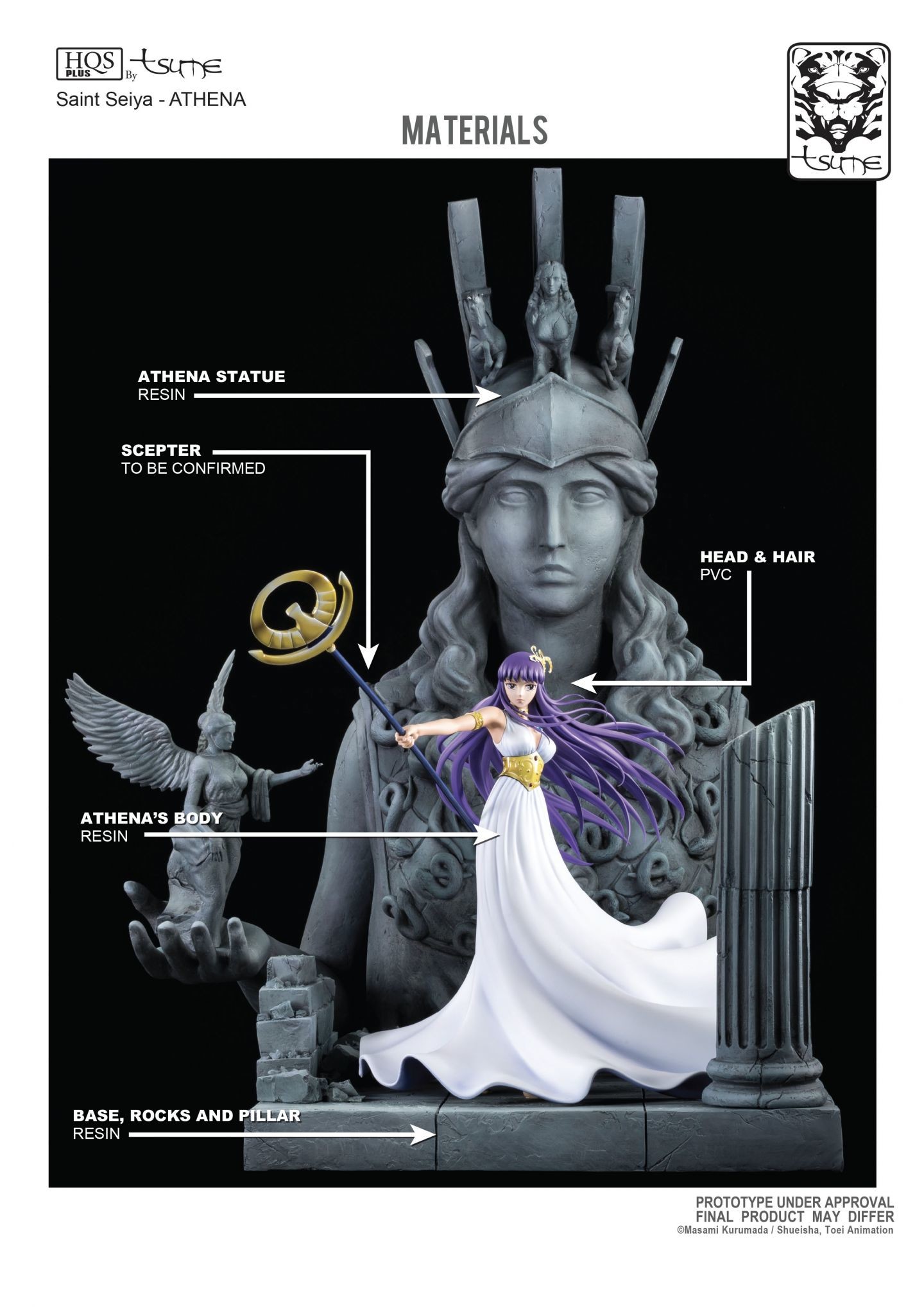 Saint Seiya - Athena (Kido Saori) - HQS+ - 1/4 (Tsume) photo 10
