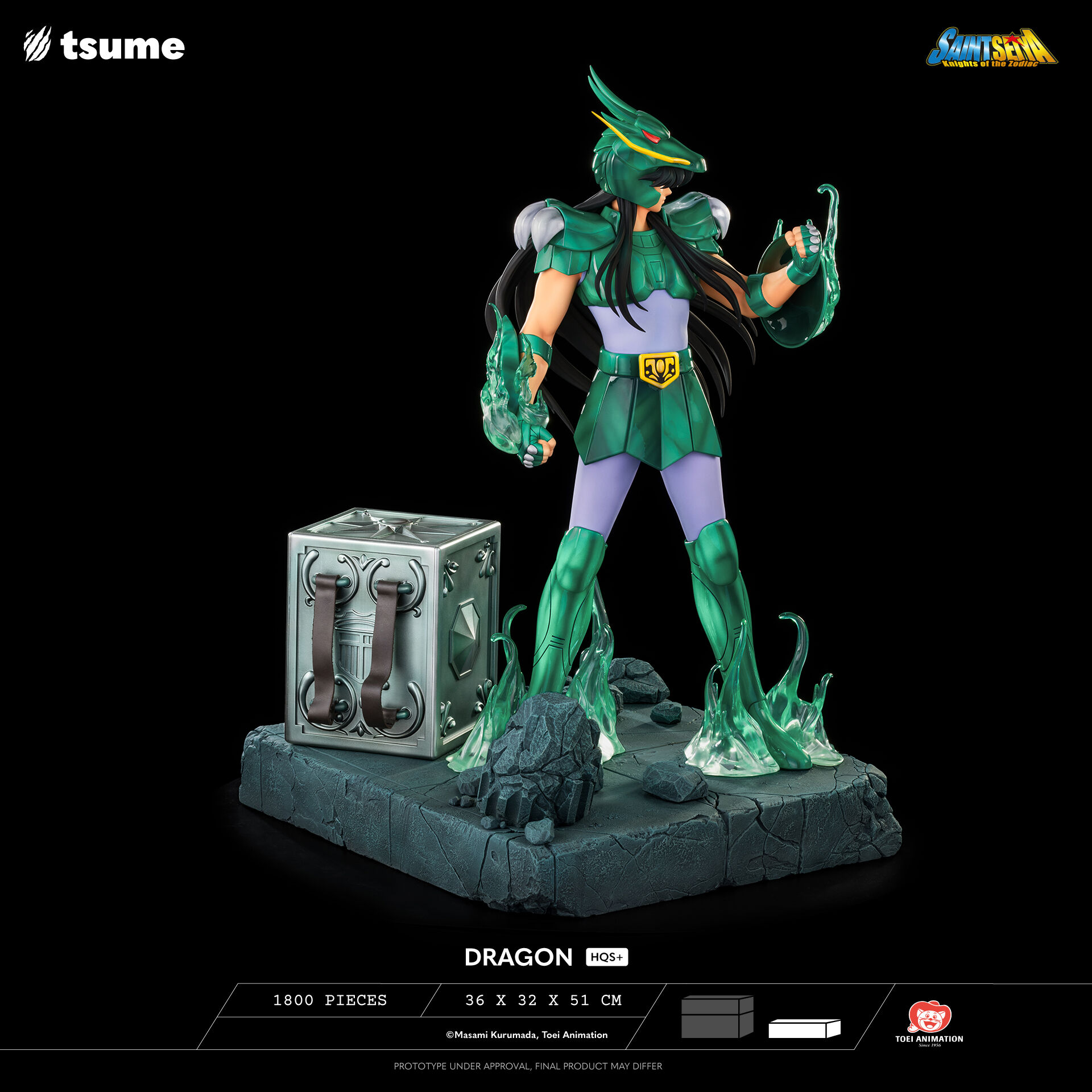 Saint Seiya - Dragon Shiryu - HQS+ - 1/4 (Tsume) photo 10