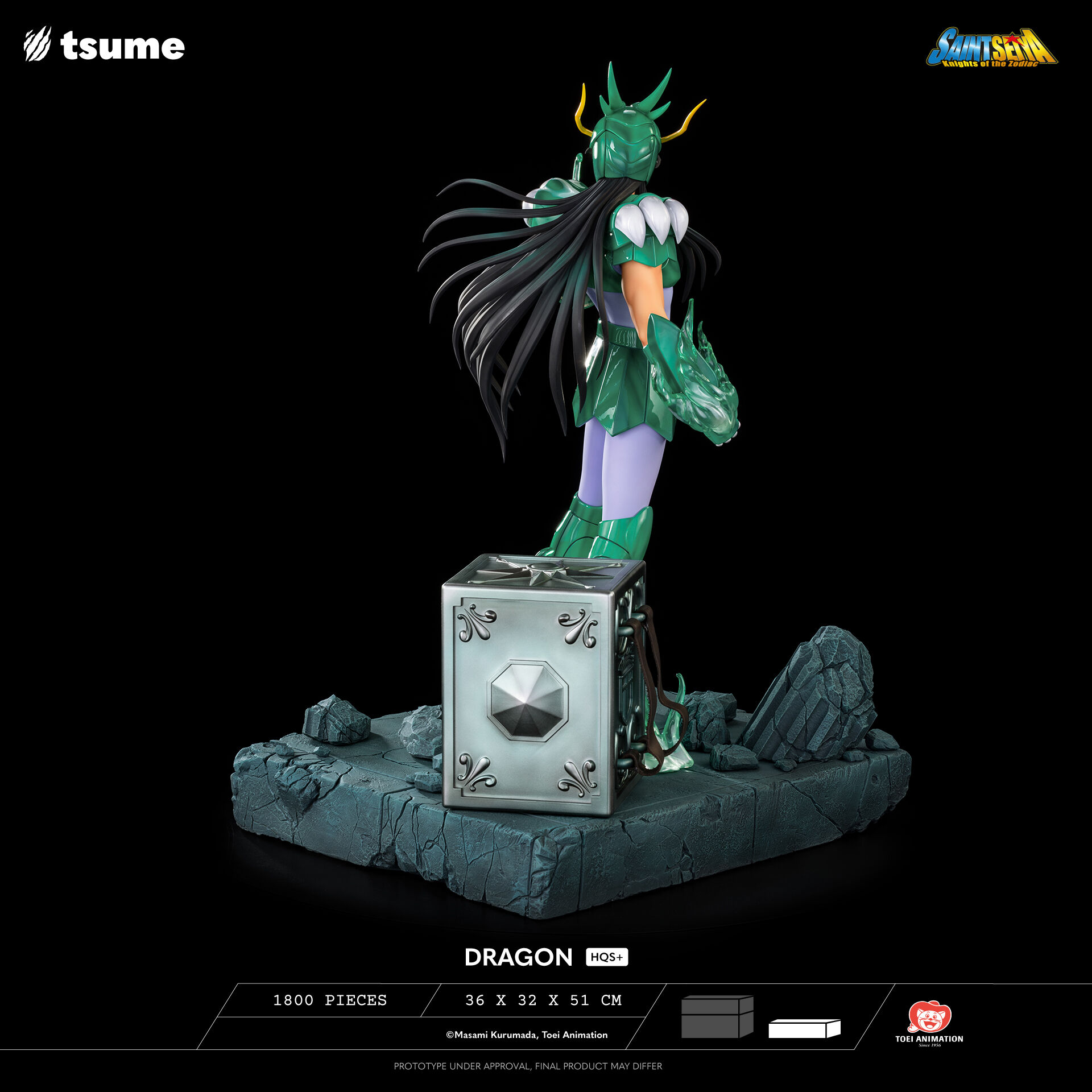 Saint Seiya - Dragon Shiryu - HQS+ - 1/4 (Tsume) photo 12