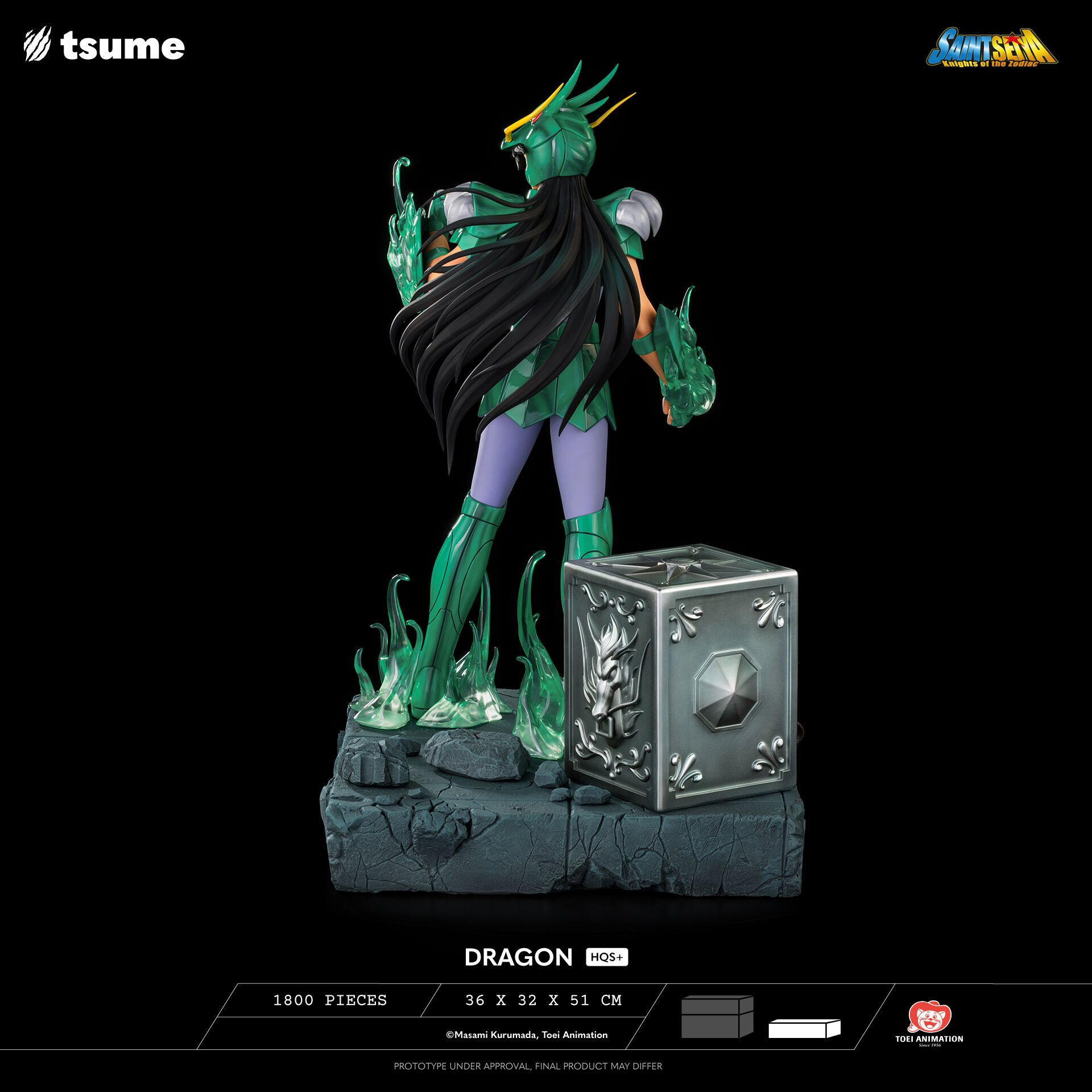 Saint Seiya - Dragon Shiryu - HQS+ - 1/4 (Tsume) photo 13